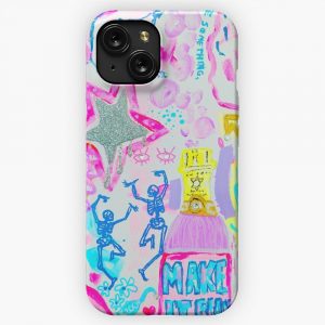 Make It Fun Print 2 iPhone 15 Slim Phone Case Cover