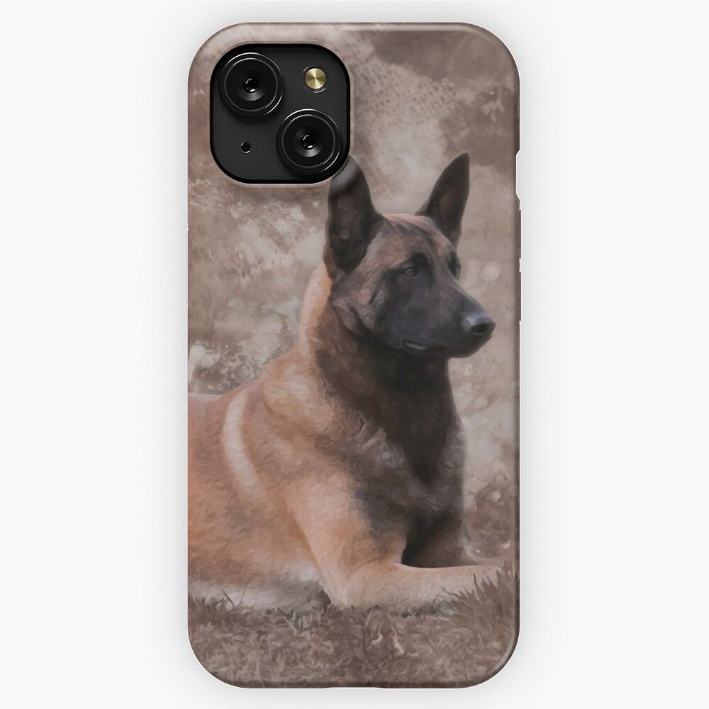 Malinois Belgian Shepherd Mechelaar iPhone 15 Slim Phone Case Cover