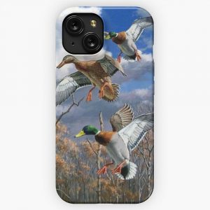 Mallards Cupped iPhone 15 Slim Phone Case Cover