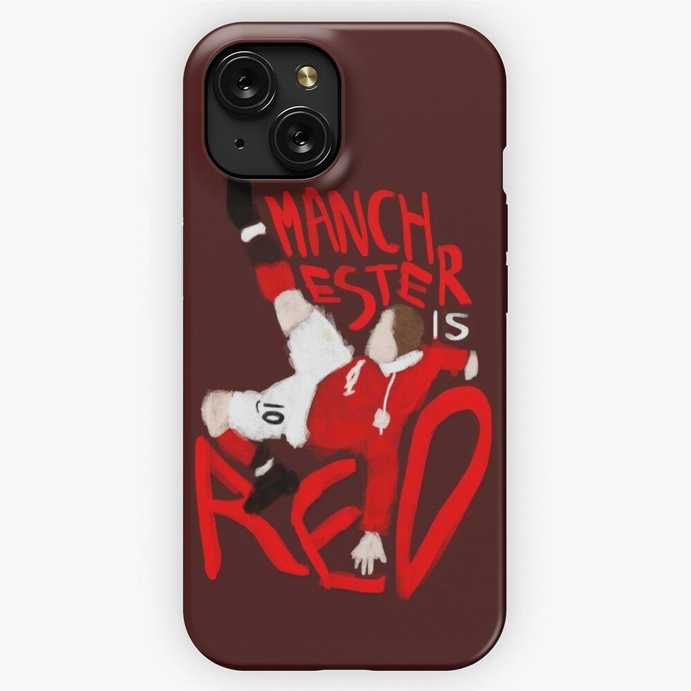 Manchester Is Red iPhone 15 Slim Phone Case Cover