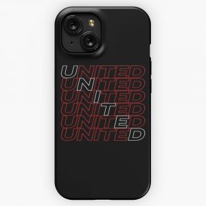Manchester United Man United 2020 Black iPhone 15 Slim Phone Case Cover