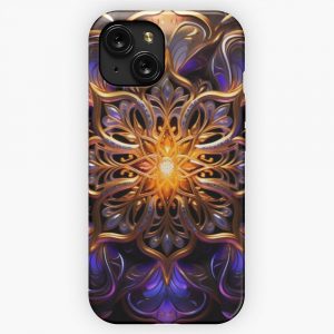 Mandala 46 iPhone 15 Slim Phone Case Cover