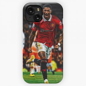 Marcus Rashford Goal Celebration 2 iPhone 15 Slim Phone Case Cover