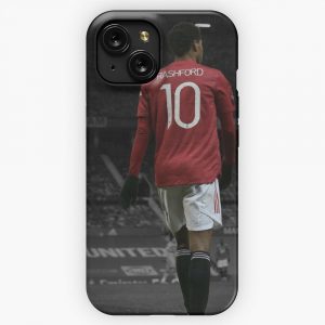 Marcus Rashford Manchester United 2020 21 iPhone 15 Slim Phone Case Cover