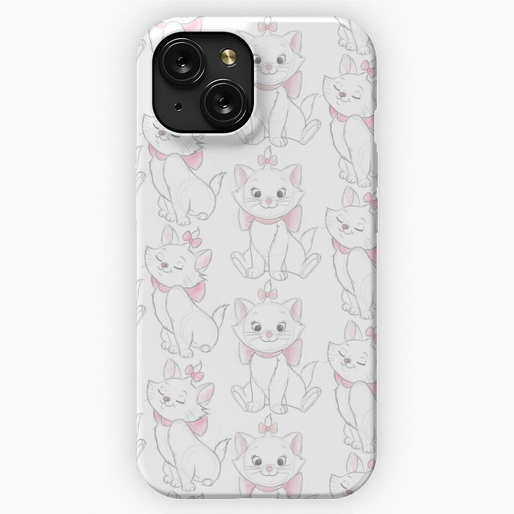 Marie Pattern iPhone 15 Slim Phone Case Cover