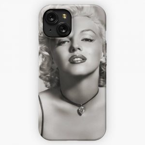 Marilyn M Digitally Enhanced Photo iPhone 15 Slim Phone Case Cover