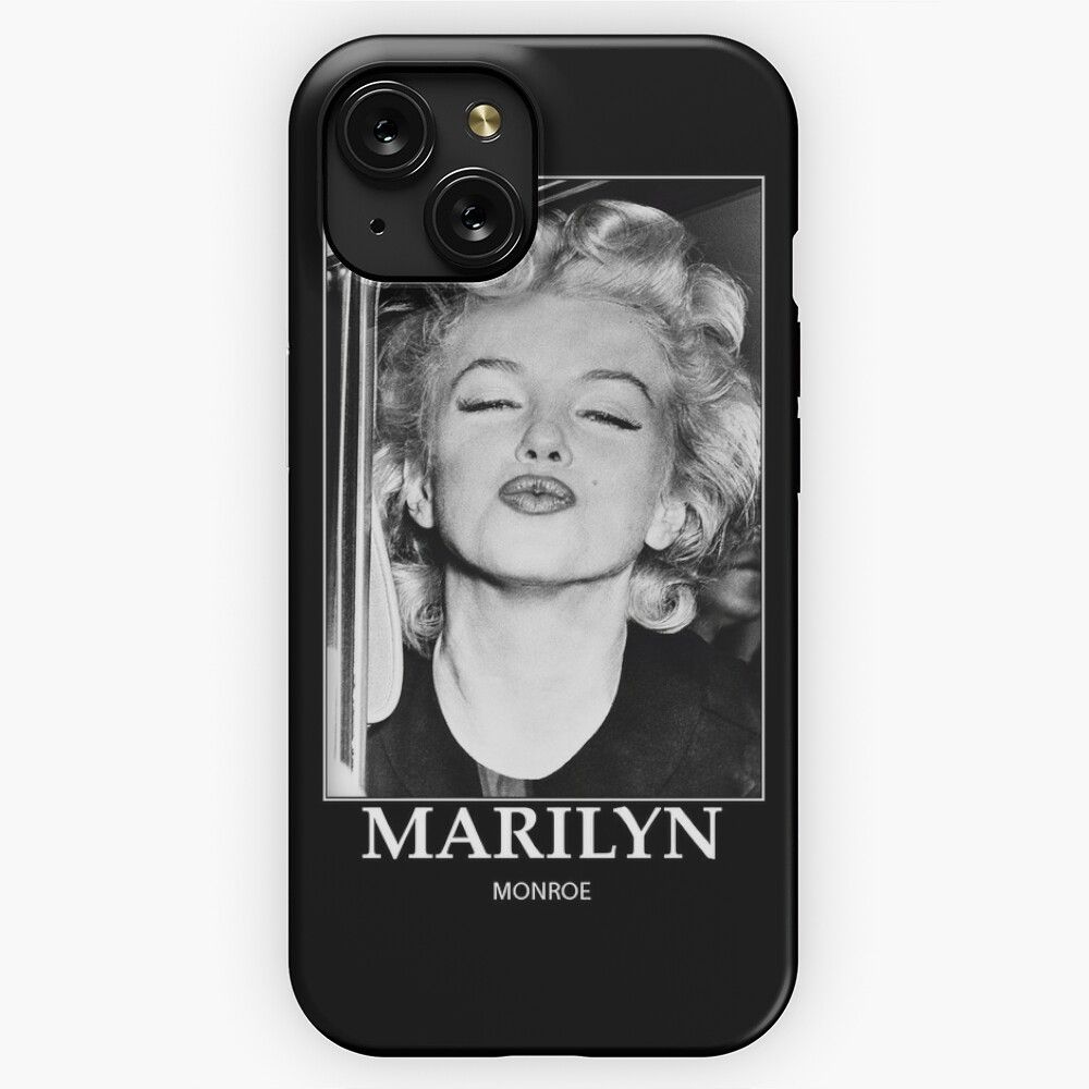 Marilyn Monroe Bw D63 iPhone 15 Slim Phone Case Cover