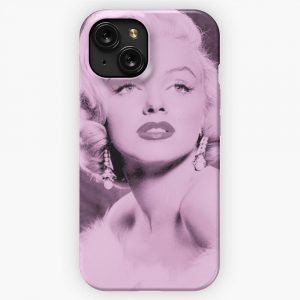 Marilyn Monroe Pink Vintage D80 iPhone 15 Slim Phone Case Cover