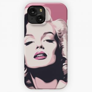 Marilyns Timeless Allure iPhone 15 Slim Phone Case Cover