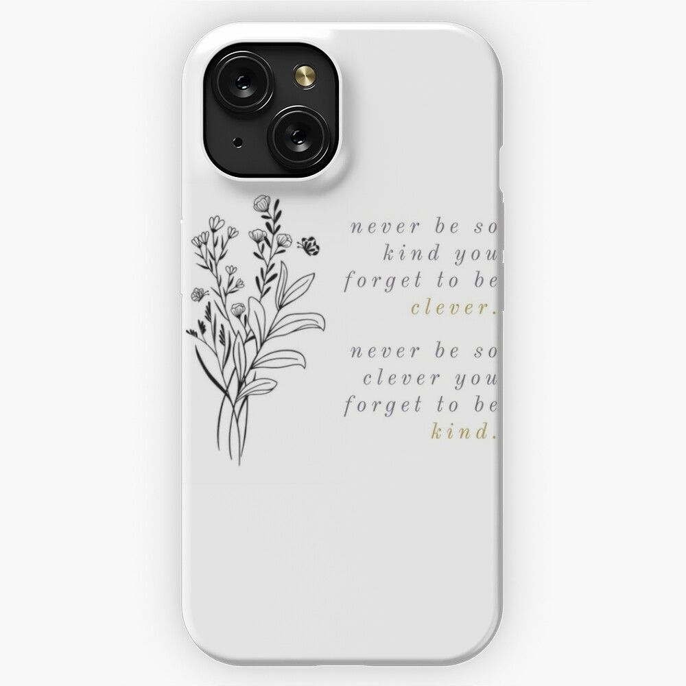 Marjorie Gold And Purple Flowers iPhone 15 Slim Phone Case Cover