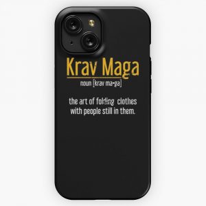 Martial Artist Gift Krav Maga iPhone 15 Slim Phone Case Cover