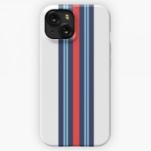 Martini Racing Stripe 4 iPhone 15 Slim Phone Case Cover