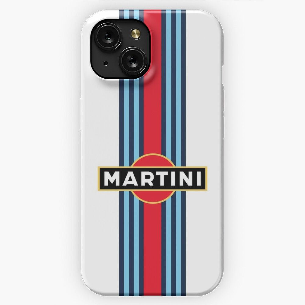 Martini Racing Stripe iPhone 15 Slim Phone Case Cover