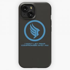 Mass Effect Commander Shepard Paragon Quote iPhone 15 Slim Phone Case Cover