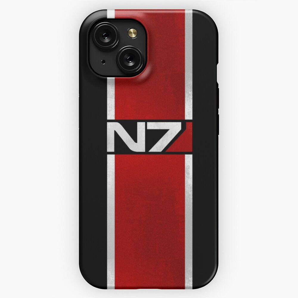 Mass Effect Vertical N7 iPhone 15 Slim Phone Case Cover