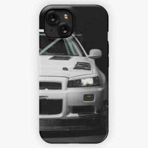 Mat Woottens Nissan Skyline R34 Gtt iPhone 15 Slim Phone Case Cover