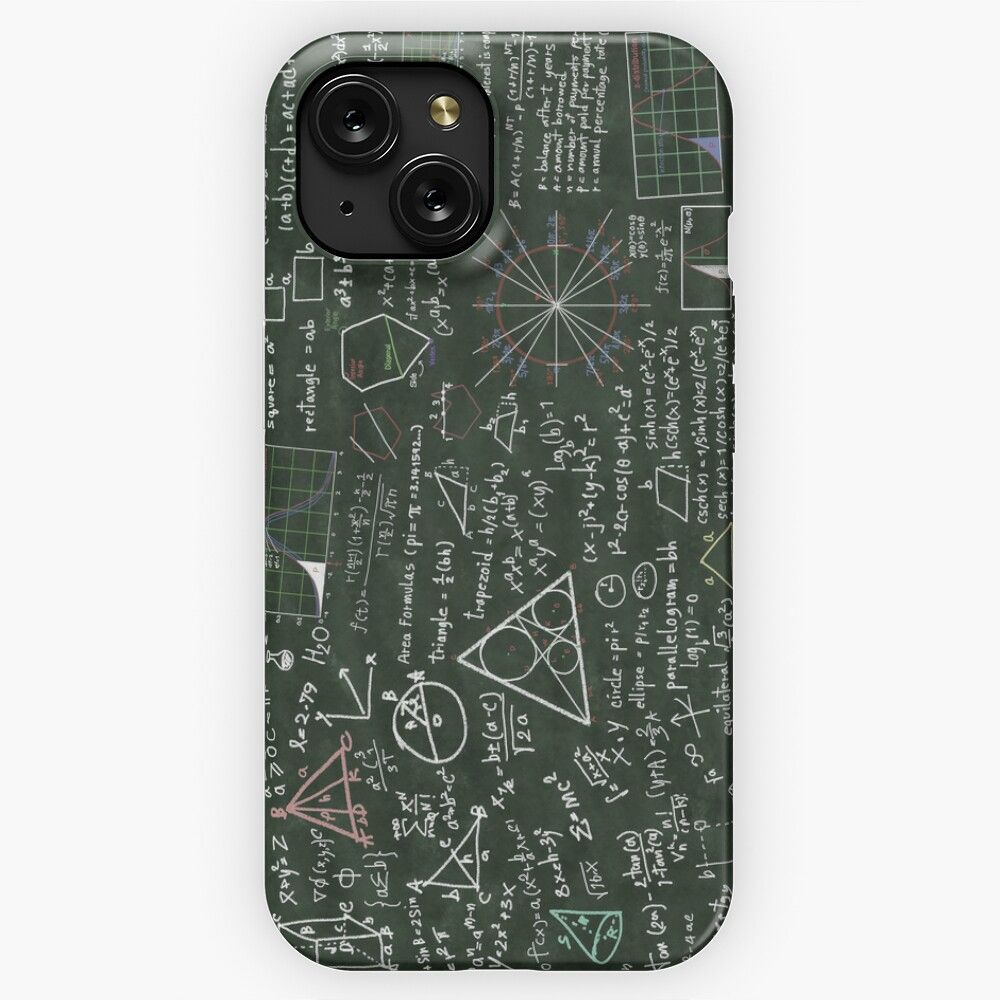 Maths Formula iPhone 15 Slim Phone Case Cover