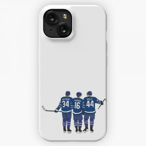 Matthews Marner Rielly Maple Leafs iPhone 15 Slim Phone Case Cover