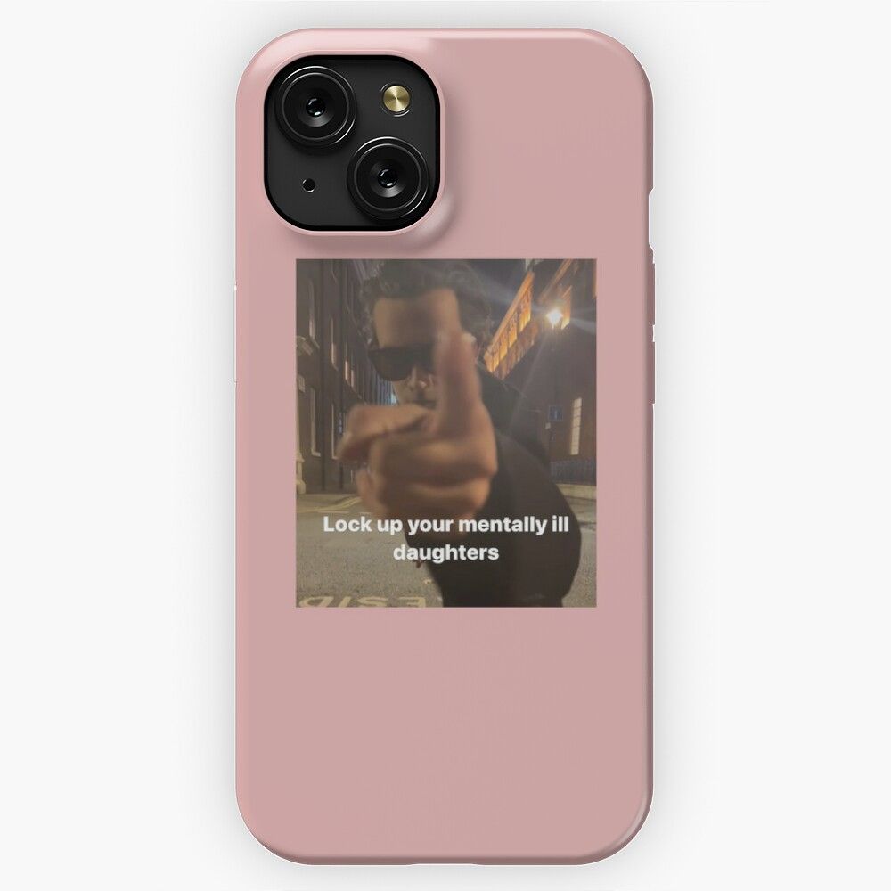 Matty Healy Instagram Story Mentally Ill Daughters iPhone 15 Slim Phone Case Cover