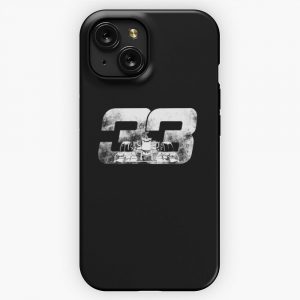 Max Verstappen F1 Cartoon iPhone 15 Slim Phone Case Cover