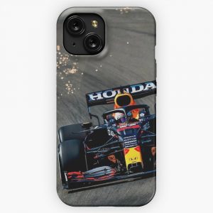 Max Verstappen Sparks F1 iPhone 15 Slim Phone Case Cover