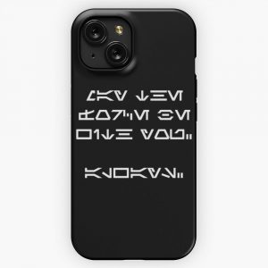 May The Force Be With You Always White iPhone 15 Slim Phone Case Cover