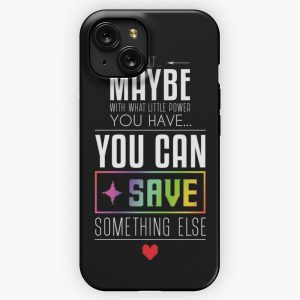 Maybe You Can Save Something Else iPhone 15 Slim Phone Case Cover