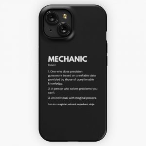 Mechanic And Technician Funny Definition iPhone 15 Slim Phone Case Cover