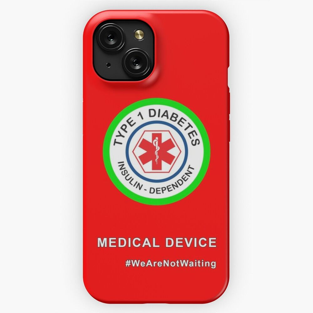 Medical Device Red iPhone 15 Slim Phone Case Cover