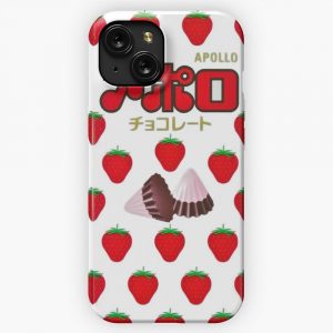 Meiji Strawberry Chocolate Apollos Sweets iPhone 15 Slim Phone Case Cover