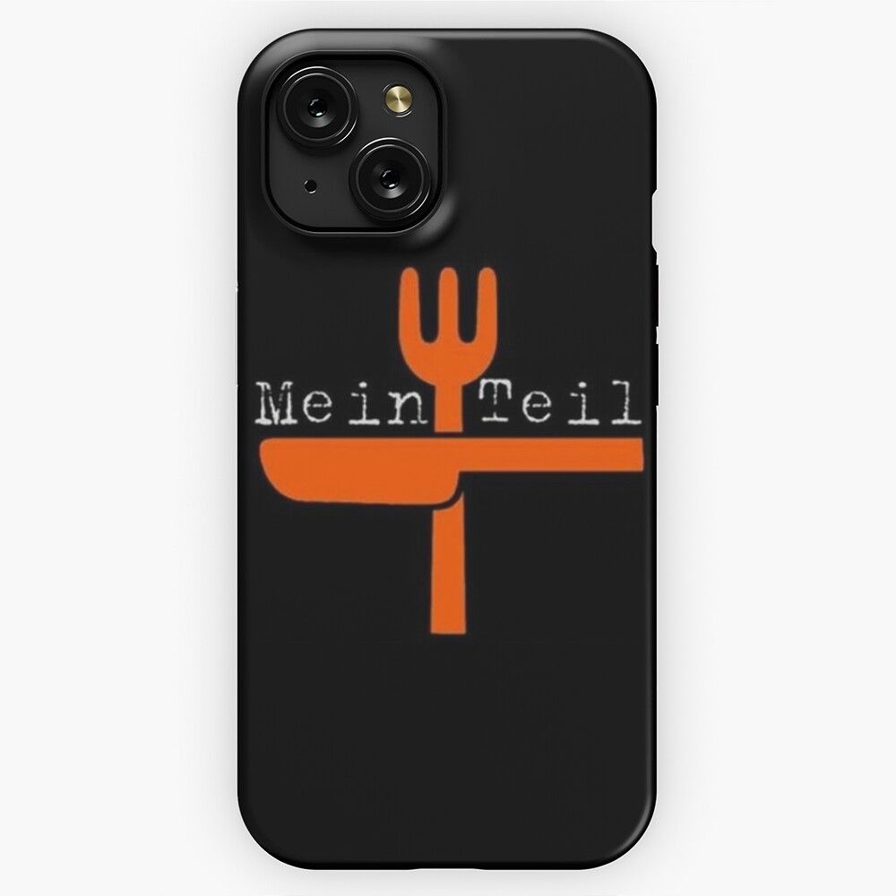 Mein Teil Design iPhone 15 Slim Phone Case Cover