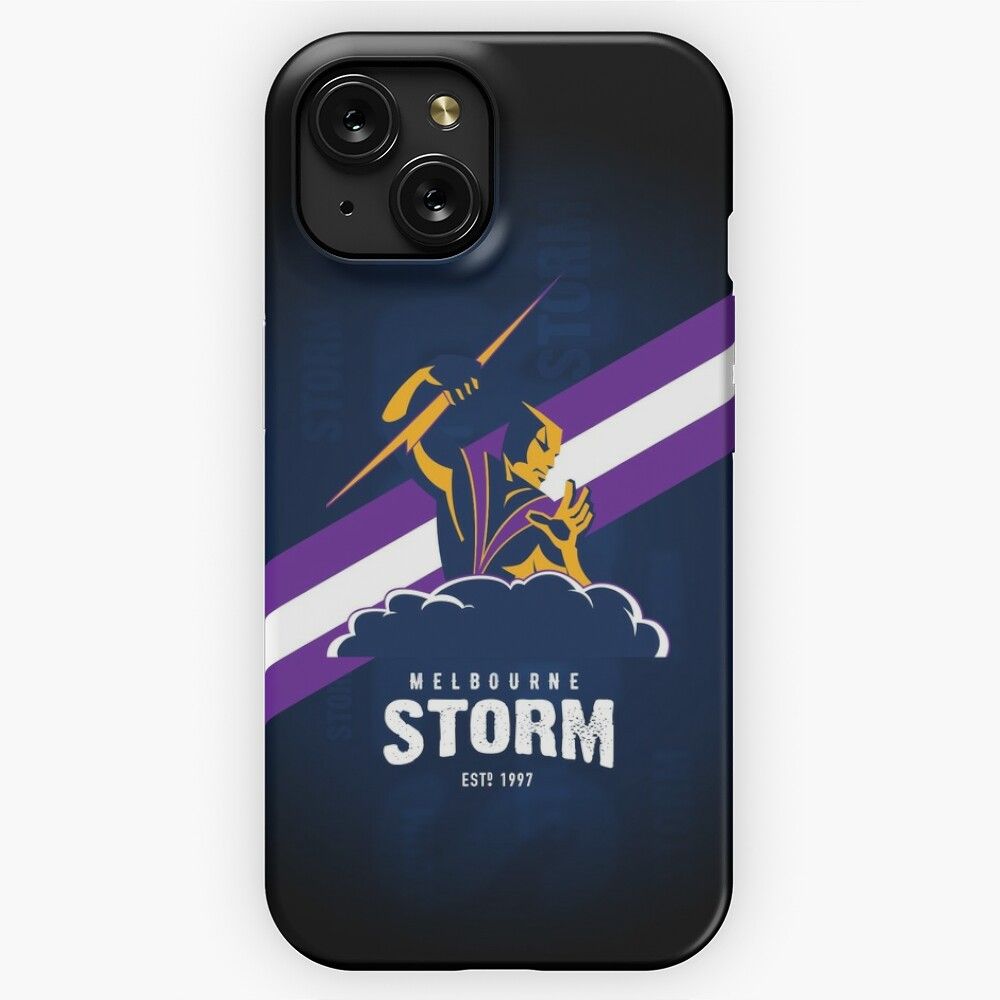 Melbourne Storm iPhone 15 Slim Phone Case Cover