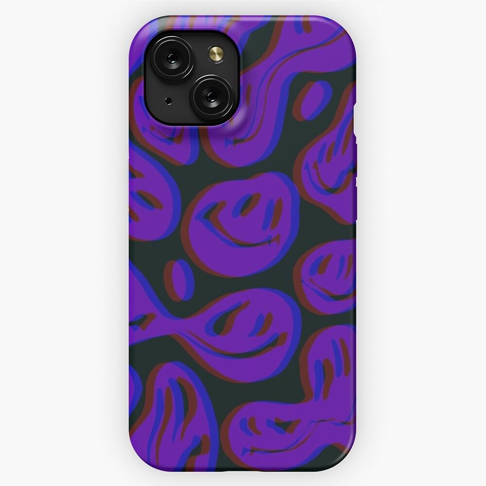 Melty Face 3D iPhone 15 Slim Phone Case Cover