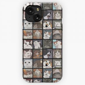 Meme Cats 20 iPhone 15 Slim Phone Case Cover