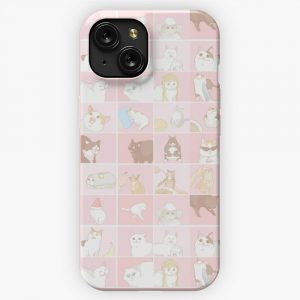 Meme Cats iPhone 15 Slim Phone Case Cover
