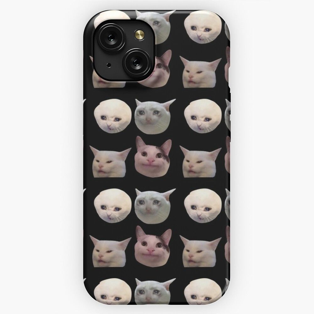 Meme Cats Pack Of Stickers iPhone 15 Slim Phone Case Cover