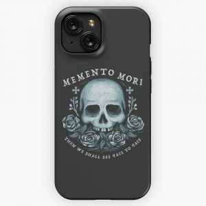 Memento Mori iPhone 15 Slim Phone Case Cover