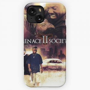 Menace To Society iPhone 15 Slim Phone Case Cover