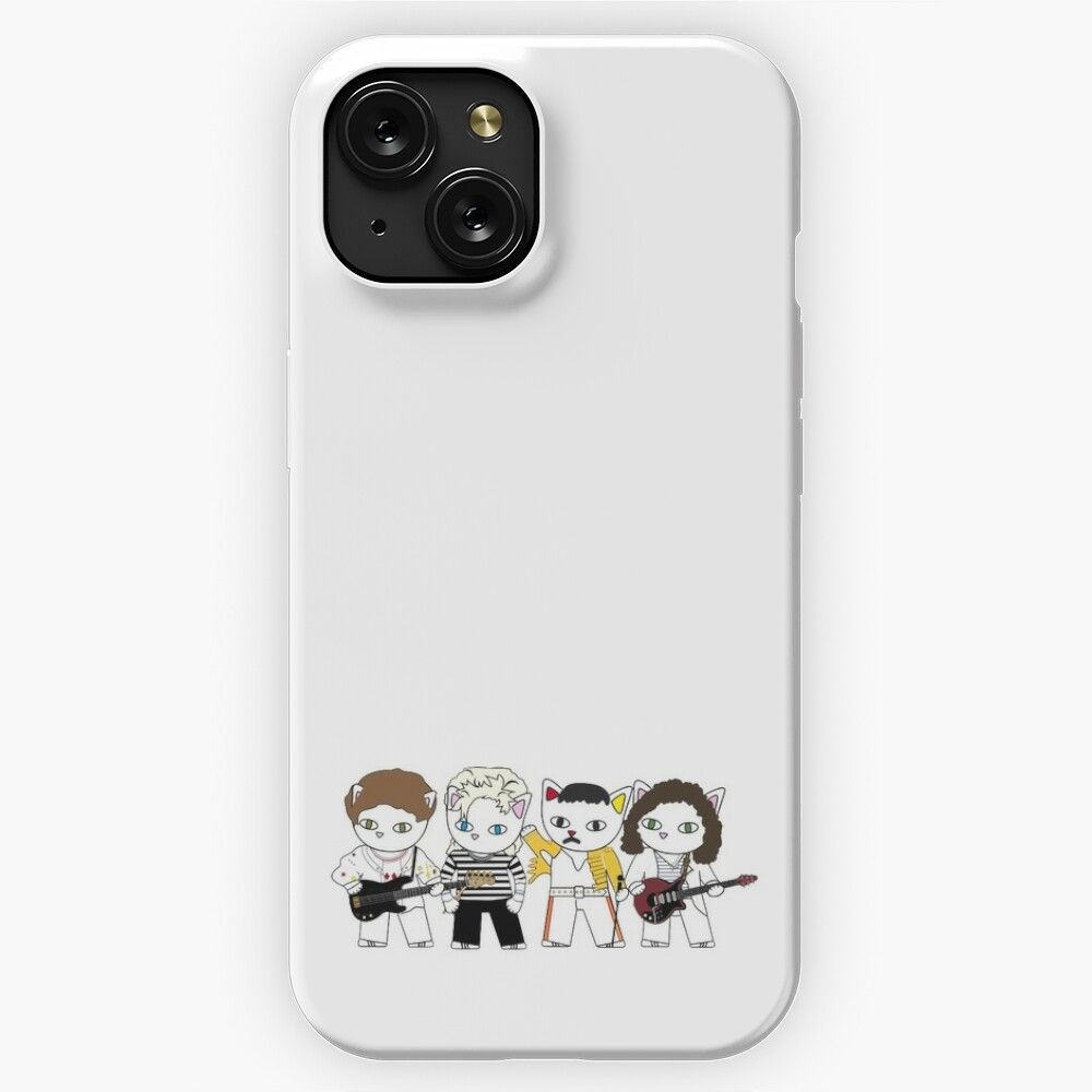 Meow Rock Band iPhone 15 Slim Phone Case Cover