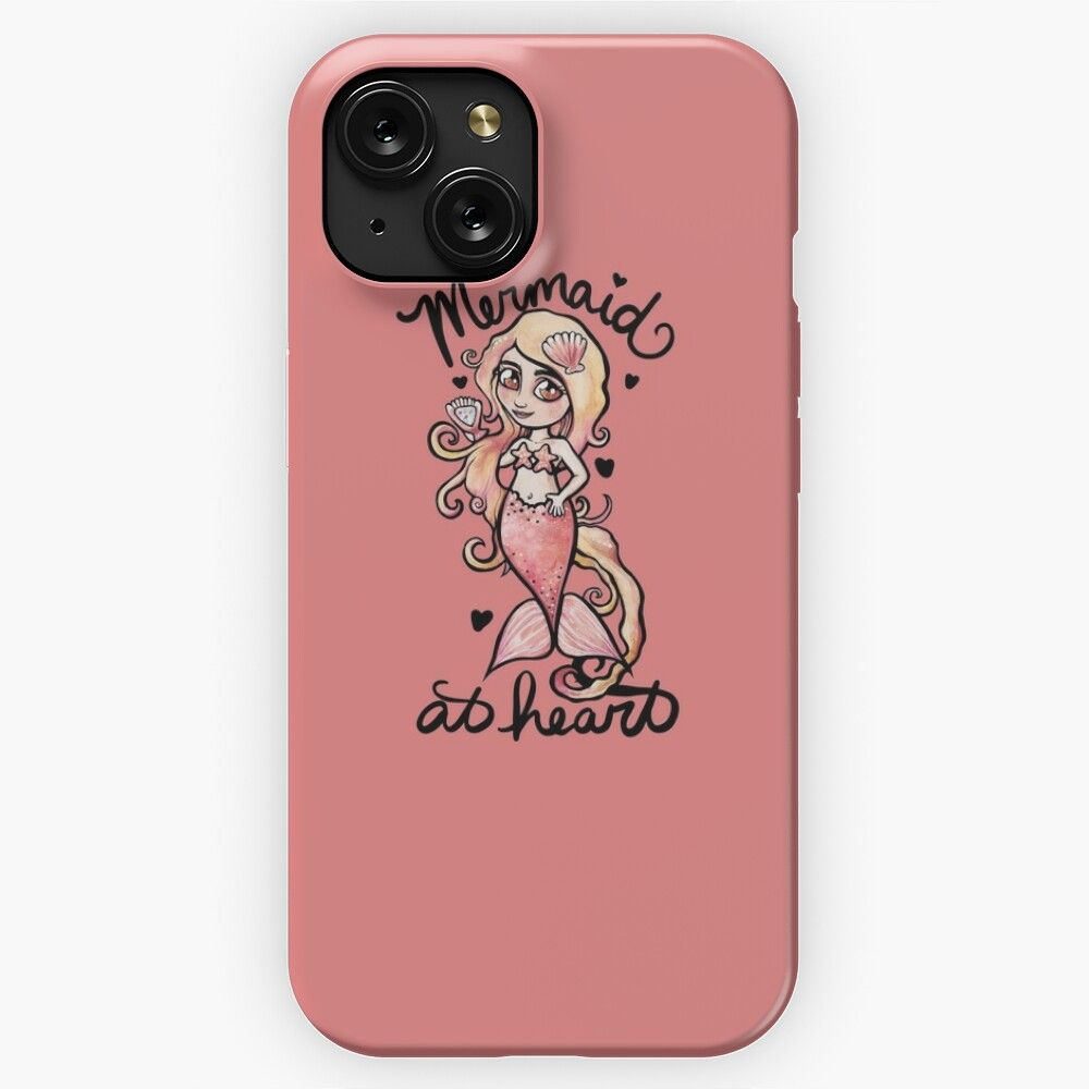 Mermaid At Heart 2 iPhone 15 Slim Phone Case Cover