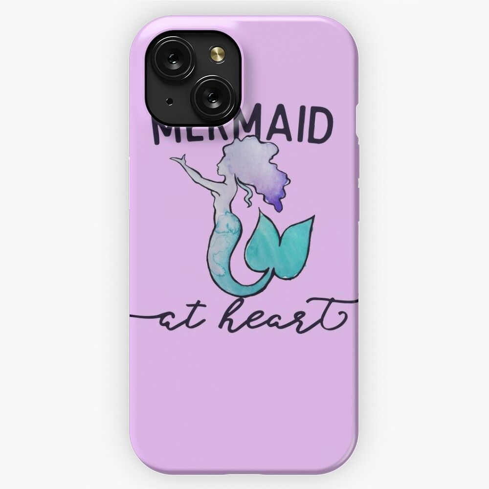 Mermaid At Heart 3 iPhone 15 Slim Phone Case Cover