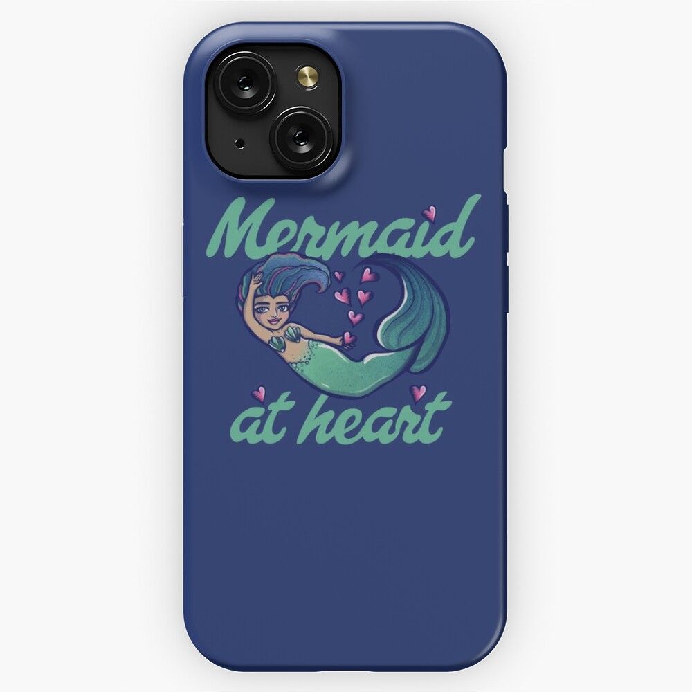 Mermaid At Heart 5 iPhone 15 Slim Phone Case Cover