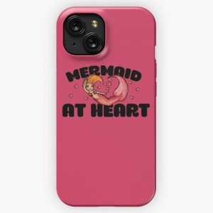 Mermaid At Heart iPhone 15 Slim Phone Case Cover