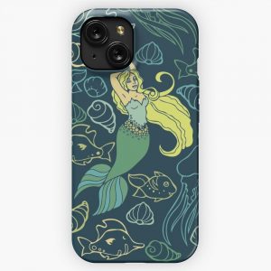 Mermaid In The Ocean iPhone 15 Slim Phone Case Cover