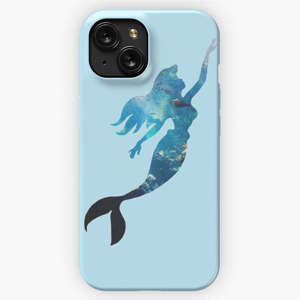 Mermaid iPhone 15 Slim Phone Case Cover