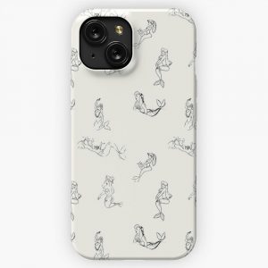 Mermaid Lagoon iPhone 15 Slim Phone Case Cover