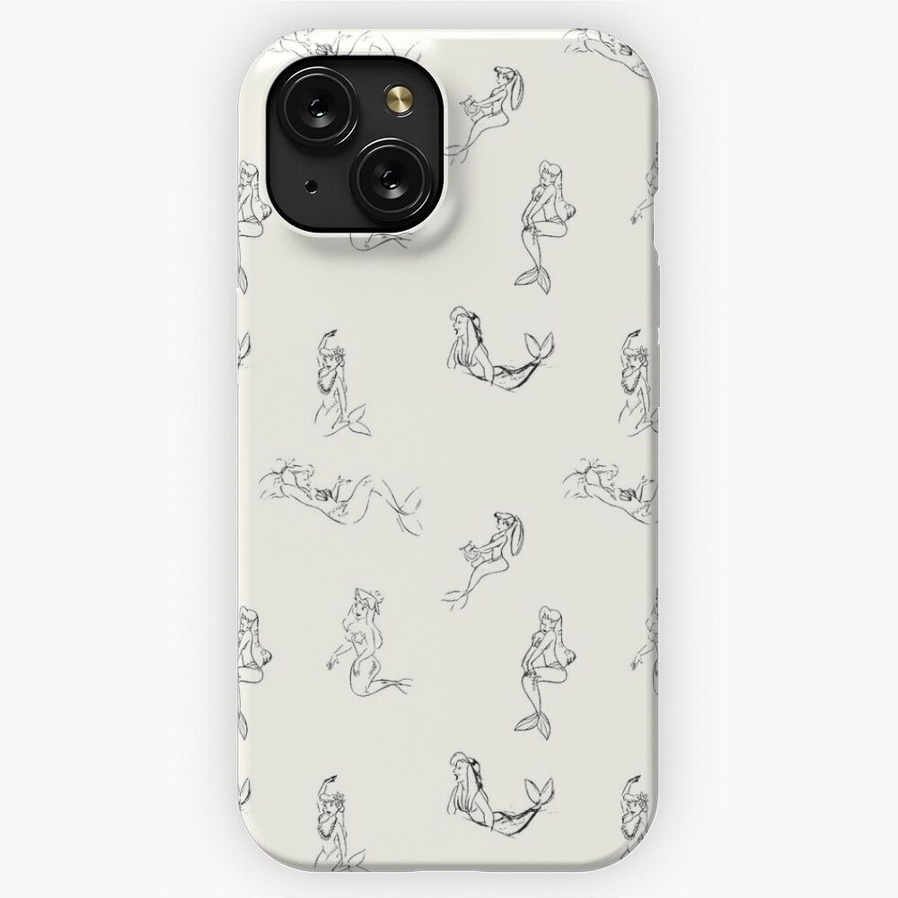Mermaid Lagoon iPhone 15 Slim Phone Case Cover