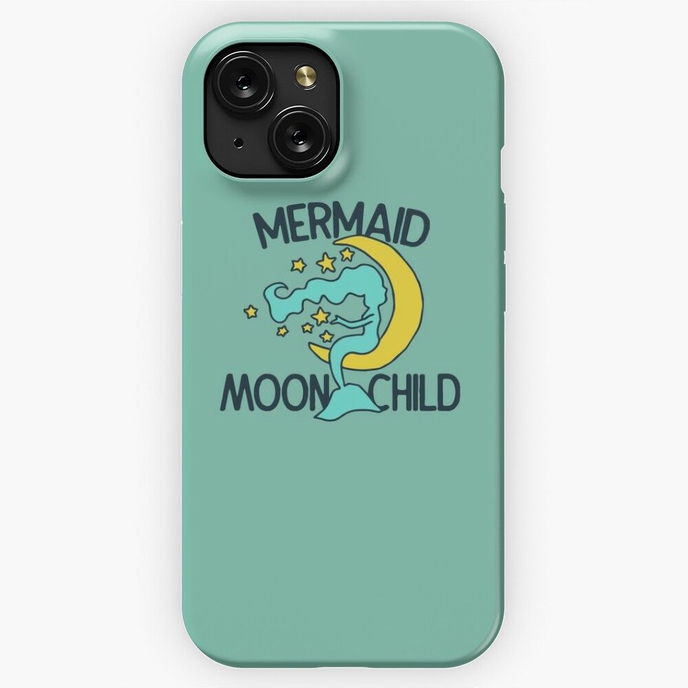 Mermaid Moonchild iPhone 15 Slim Phone Case Cover