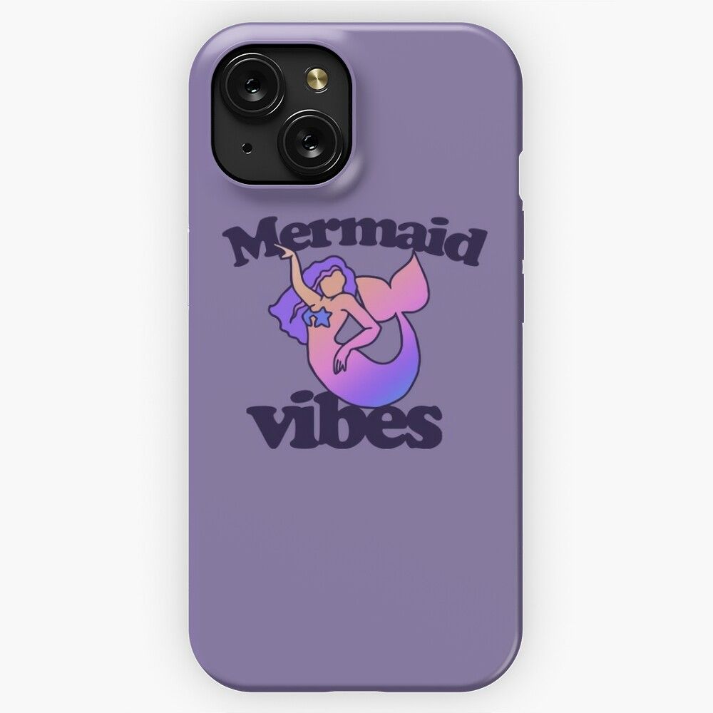 Mermaid Vibes 3 iPhone 15 Slim Phone Case Cover