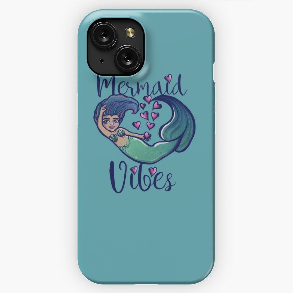 Mermaid Vibes 6 iPhone 15 Slim Phone Case Cover